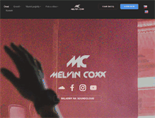 Tablet Screenshot of melvincoxx.com